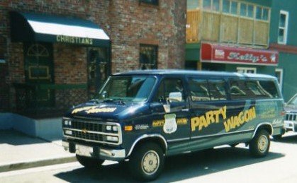 The Party Wagon may have come from the 80s but you could see it on George Street in 90s Newfoundland.